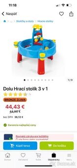 Dolu hraci stolik 3v1 - 1