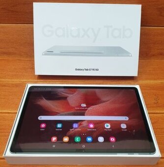 Predam tablet Samsung Galaxy Tab S7 FE 5G, 12,4" displej.