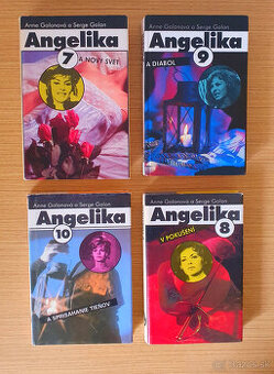 Angelika. 4 diely knihy za 0,20 EUR