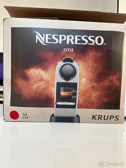 Nespresso citiz červený kávovar - 1