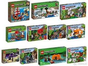 LEGO MINECRAFT rozpredaj zbierky