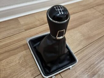 Kožena radiaca páka s koženou hlavicou Passat Touran Golf