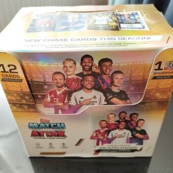 FOTBALOVÉ KARTY NOVÝ BOX MATCH ATTAX 25/26