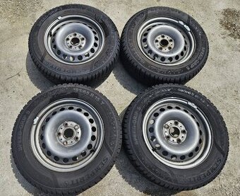 Predám zimnú sadu plecháčov 5x112 r15 Semperit