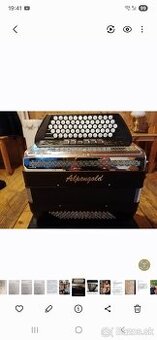 Predam chromaticky akordeon chromatika