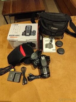Canon EOS 600D KIT +  príslušenstvo