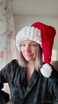 Čiapka vianočná, klobúk Mikuláša, Santa hat