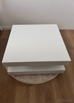 Konferenčný stolík, biely - 1