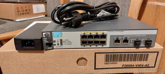 HP gigabit managed PoE switch 8x 1Gbe + 2x SFP
