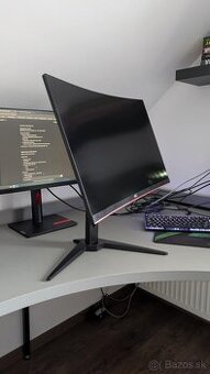AOC C27G1 – 27" zakrivený herný monitor, 144Hz, FreeSync
