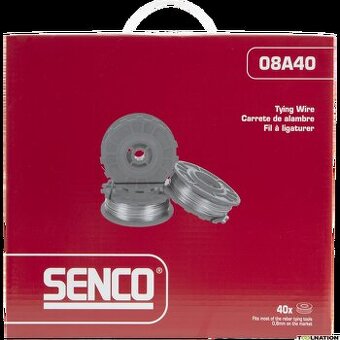 Viazací drôt SENCO 08A40 – pre automatické viazačky výstuže