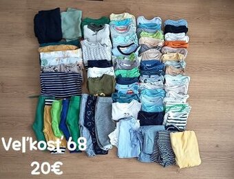 Balík oblečenia pre chlapca 68
