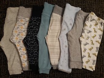 Tenké tepláky v.62-68 - 8 ks