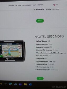 Predám nabíjačku Navitel k navigácií