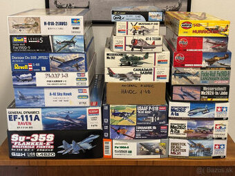 Plastikové modely lietadiel 1:48