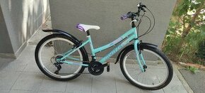 Predám detský bicykel 24 kola Author Biely