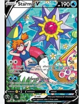 Dopyt StarmieV PokemonTCG
