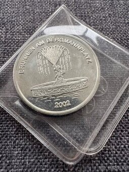 Strieborná pamätná minca NEMECKO 2002