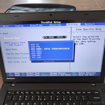 Thinkpad T450 - BEZ WINDOWS