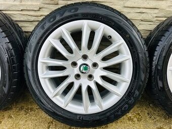 Skoda proteus laurint klement 5x112 r 17 komolet letné pneu