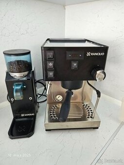 Predám Rancilio Silvia Pro X Black+mlynček rancilio