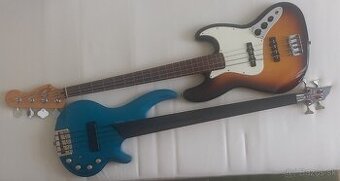 Bezpražcovky Fender Standart JB-FL príp. Cort Curbow 4FL