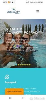 Aquacity Poprad - 4 ludia / 30 eur