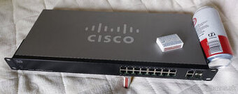 Predám Switch Cisco SG200-18 , 16+2 port