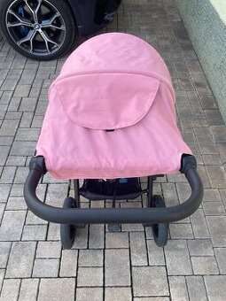 PETITE&MARS Kočík športový Street+ Air Black Rose Pink Compl