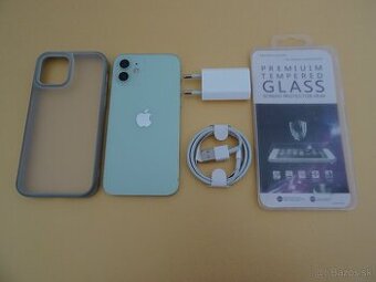 iPhone 12 64GB GREEN - ZÁRUKA 1 ROK - VELMI DOBRY STAV