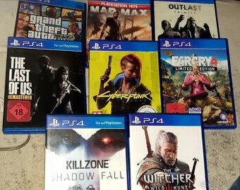 Predam hry na PS4