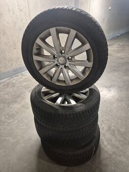 Originál Mercedes disky + zimné Barum 205/55 R16 – TOP stav