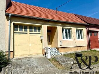 4 IZB. RODINNÝ DOM, POZEMOK 1166M2, LOPAŠOV okr. SKALICA