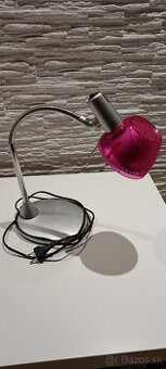 Stolná lampa - ružová