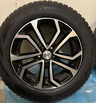 Predám elektróny zo zimnými pneumatikami - 1