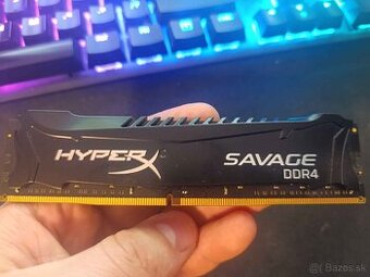 Kingston 8GB DDR4 SDRAM 3000MHz CL15 HyperX Savage Bl