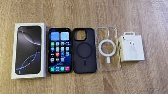 Vymenim iPhone 16 Pro Black 128gb v zaruke  + novy adapter