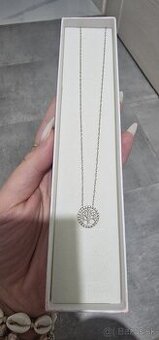 Retiazka z bieleho zlata