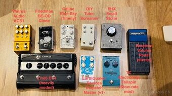 Rozpredám pedalboard
