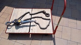 Manipulačný vozik + kladka