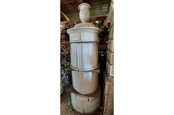 Kachlova pec starozitna