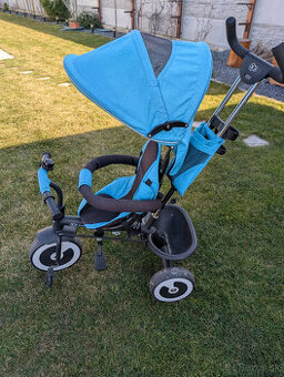 Kinderkraft trojkolka Aston tyrkysová 3v1