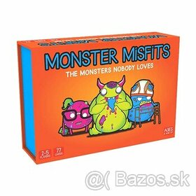 Predám spoločenskú kartovú hru Monster Misfits