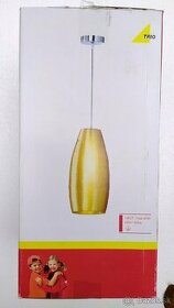 Závesná lampa - žltý akryl - NOVÁ - 1