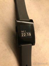 Smartwatch hodinky Pebble, prvá verzia, zberateľ, 100% stav