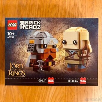 Nerozbalene Lego Lord of the Rings Brickheadz