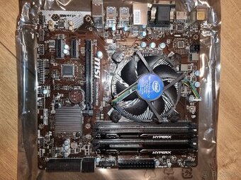 Základná doska MSI H170, I5 6400, 8GB ram