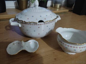 Vintage porcelánová sada z ČSSR – značený pôvod