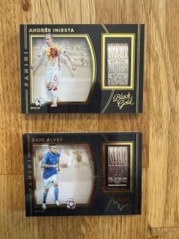 PANINI MAN OF THE MATCH BLACK GOLD FUTBALOVÉ KARTIČKY