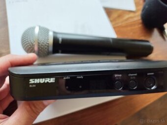 Shure BLX24E/PG58 Bezdrôtový set H8E: 518-542 MHz